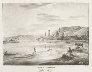 Aşağı Avusturya, Stein Şehri, 1819. by Jakob Alt