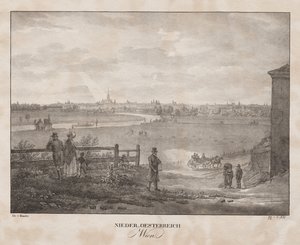 Aşağı Avusturya, Viyana Şehri by Jakob Alt