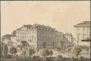 Theatre an der Wien, yaklaşık 1816.
