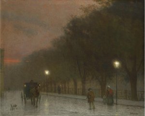 alacakaranlıkta Prag, c. 1910
