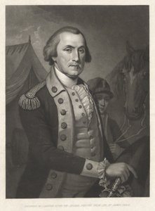 George Washington, pub. 1850 (gravür) by James (after) Peale