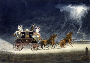 Bir Fırtınada Posta Arabası, R.G. Reeve