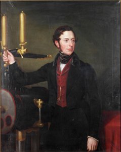 William Armstrong (tuval üzerine yağlı boya) by James (attr.) Ramsay