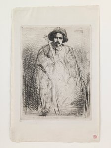 J. Becquet, Heykeltıraş by James Abbott McNeill Whistler