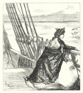 Deniz Kenarı Hekzametreler (gravür) by James Abbott McNeill (after) Whistler