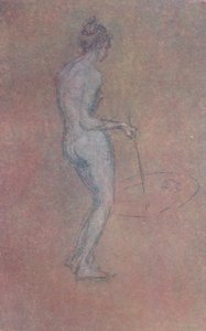 Çıplak Bir Çalışma, c1864, 1904 by James Abbott McNeill Whistler