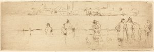 Dolgu Üzerine Bir Eskiz. by James Abbott McNeill Whistler