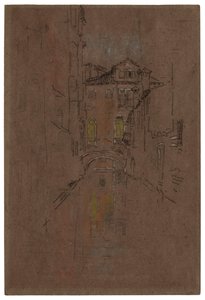 Bir Venedik Kanalı, 1879-1880. by James Abbott McNeill Whistler