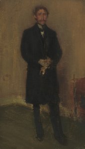 Alexander Arnold Hannay, c. 1896. by James Abbott McNeill Whistler