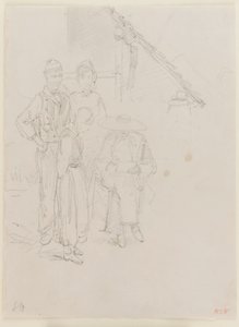 Bir Sanatçı Eskizleri, 1858. by James Abbott McNeill Whistler