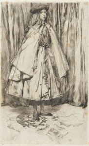 Annie Haden, 1860 (kağıt üzerinde kuru nokta) by James Abbott McNeill Whistler