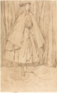 Annie Haden, 1860. by James Abbott McNeill Whistler