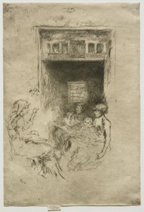 Boncuk Telleri. by James Abbott McNeill Whistler