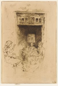 Boncuk İpleri, 1879-1880. by James Abbott McNeill Whistler