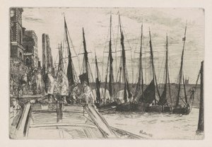 Billingsgate, 1859. by James Abbott McNeill Whistler