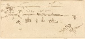 At Burak. by James Abbott McNeill Whistler