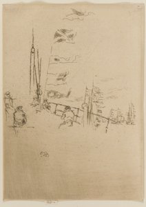 Bunting, 1887. by James Abbott McNeill Whistler