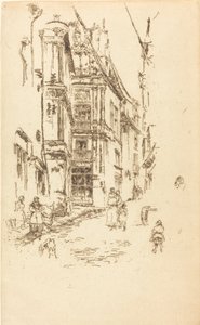 Başbakanlık, Loches, 1888. by James Abbott McNeill Whistler