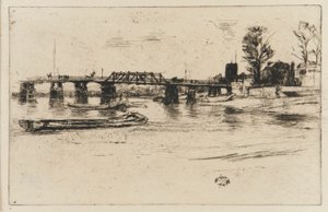 Chelsea, 1879. by James Abbott McNeill Whistler