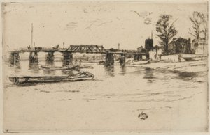 Chelsea, 1879. by James Abbott McNeill Whistler