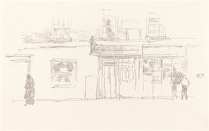 Chelsea Mağazaları, 1888. by James Abbott McNeill Whistler