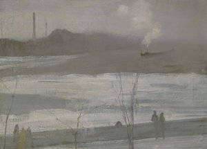 Buz üzerinde Chelsea by James Abbott McNeill Whistler