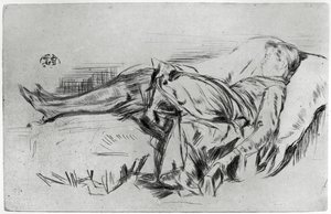 Kanepedeki Çocuk, 19. yüzyıl 1904. by James Abbott McNeill Whistler