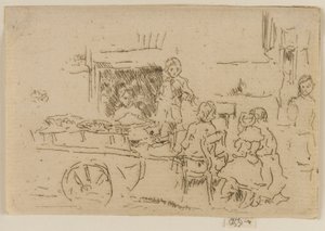 Çocukların Meyve Höyüğü, 1887. by James Abbott McNeill Whistler