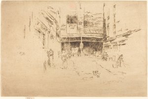 Kıyafet Borsası, No.I, 1887. by James Abbott McNeill Whistler