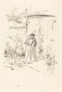 Bahçede Güven, 1894. by James Abbott McNeill Whistler
