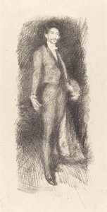 Kont Robert de Montesquiou, No. 2, 1894. by James Abbott McNeill Whistler