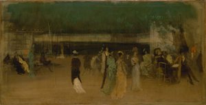Cremorne Bahçeleri, No. 2, c.1870-80 by James Abbott McNeill Whistler