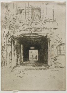 Kapı ve Asma, 1886. by James Abbott McNeill Whistler