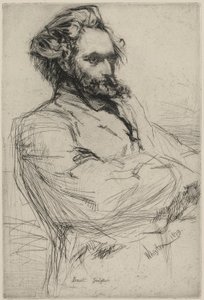 Drouet, 1859. by James Abbott McNeill Whistler