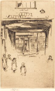 Drury Lane, c. 18801881. by James Abbott McNeill Whistler