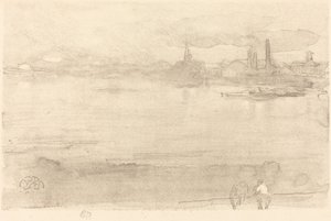 Sabah erken, 1878. by James Abbott McNeill Whistler