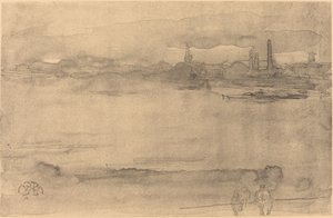Sabah erken, 1878. by James Abbott McNeill Whistler
