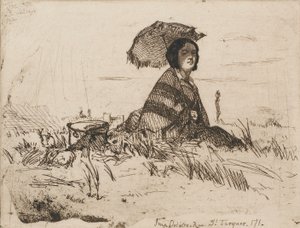 Tam Güneşte, 1858. by James Abbott McNeill Whistler