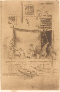 Meyve Durağı, 1880. by James Abbott McNeill Whistler