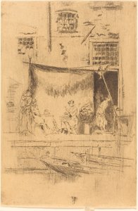 Meyve Durağı, 1880. by James Abbott McNeill Whistler