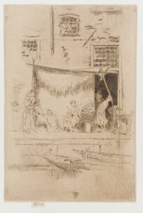 Meyve Tezgahı, 1879-1880. by James Abbott McNeill Whistler
