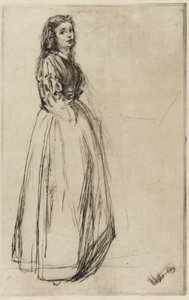 Fümet, Ayakta, 1859. by James Abbott McNeill Whistler
