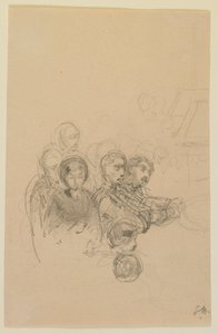 Kumarbazlar, 1858. by James Abbott McNeill Whistler