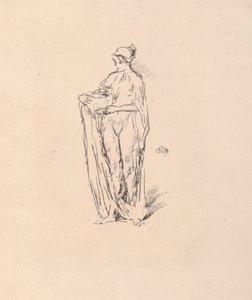 Kaseli Kız, 1895. by James Abbott McNeill Whistler