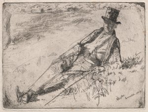 Greenwich Emeklisi, 1859. by James Abbott McNeill Whistler