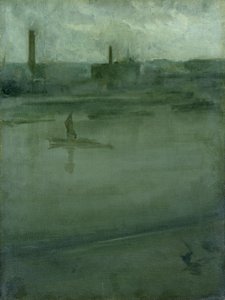 Gri ve Gümüş: Thames by James Abbott McNeill Whistler