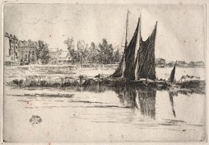 Hurlingham. by James Abbott McNeill Whistler