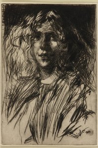 Jo, 1861. by James Abbott McNeill Whistler