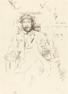 John Grove, 1895. by James Abbott McNeill Whistler