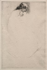 Jos Bent Kafa. by James Abbott McNeill Whistler